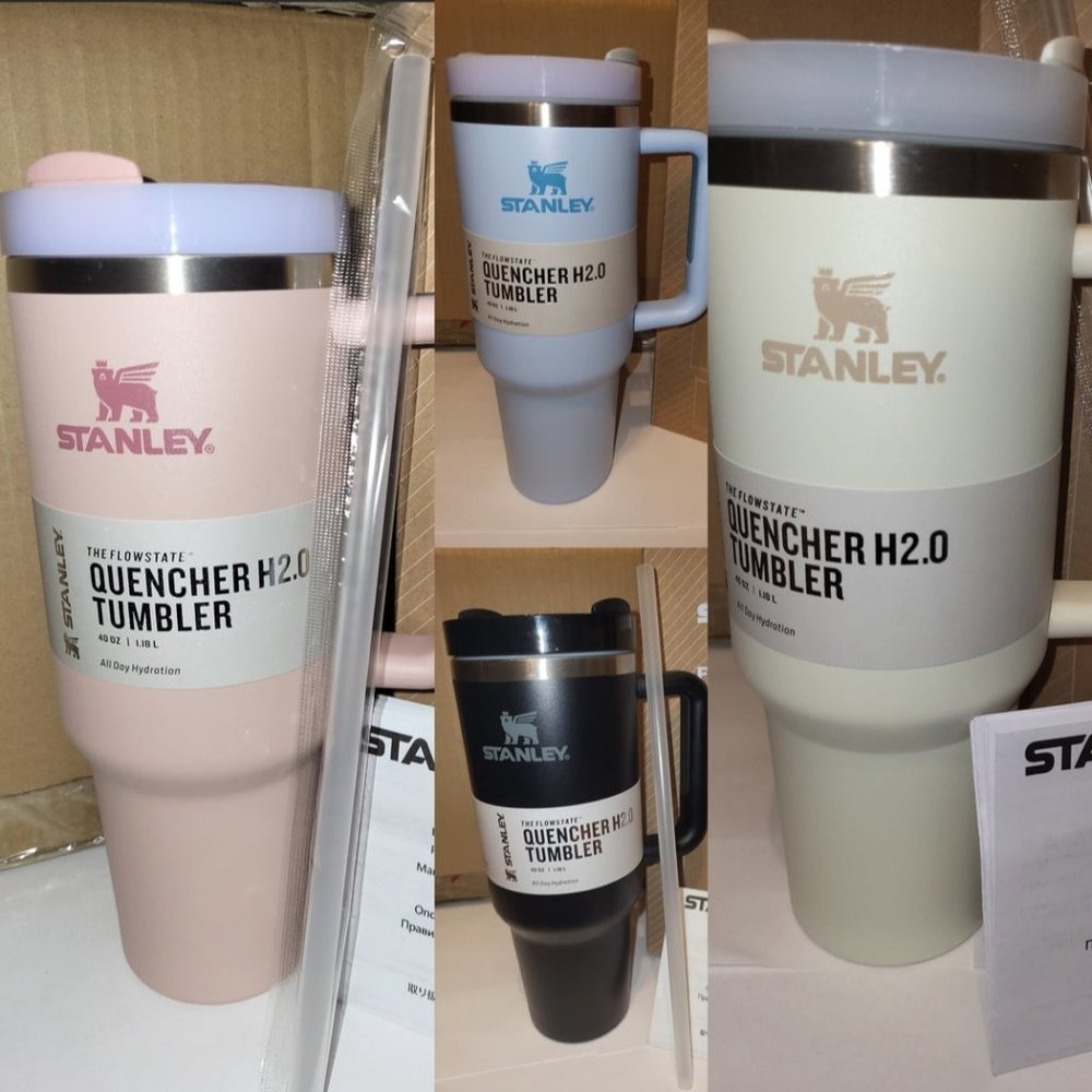 Multiple Color Stanley 40 oz Stainless Steel tumbler